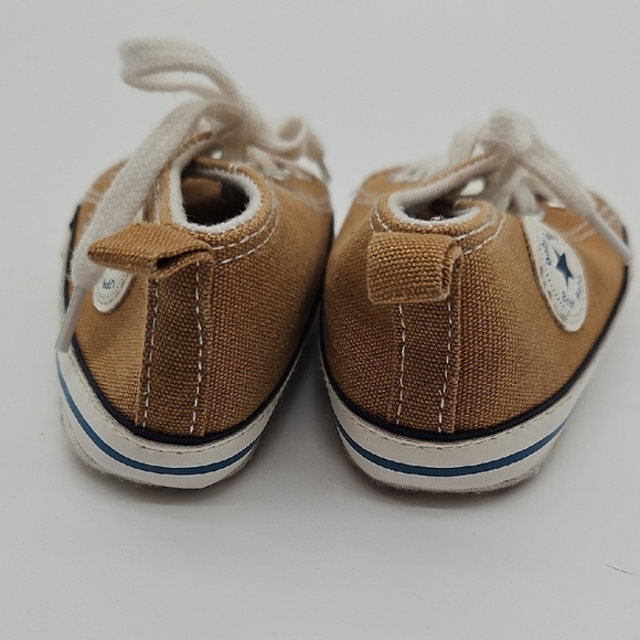 Baby Tan Canvas Sneakers - Picture 10 of 10